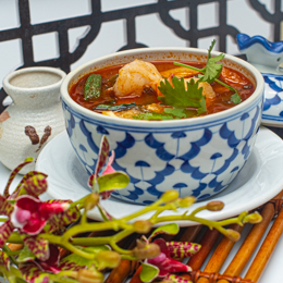 Soupe Tom Yam Kung (crevette)